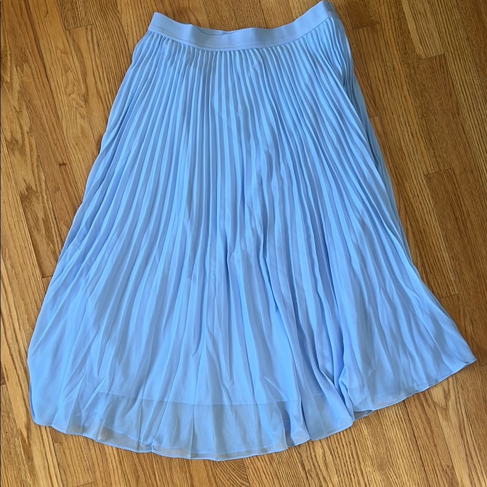 NEW Gentle Fawn Light Blue Pleated Skirt